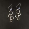 Geo-bubble earrings with blue spot jasper - Image 2