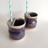 Cup with straw holder - Image 2