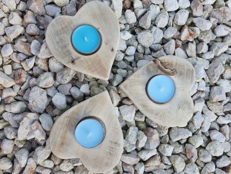 Heart Shaped Candle Holders