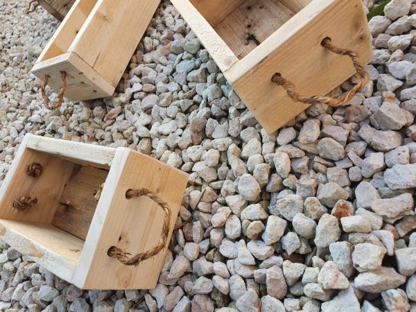 Wooden Planters with Rope Handles - Image 6
