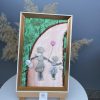 Framed Pebble Picture ''The bond'' - Image 6