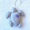 Caretta caretta Handmade Ornament. Purple Sea turtle hanging. - Image 4