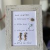 Framed Pebble Picture "Life Is Better..." - Image 2