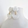 Scallop Shell Earrings - Image 2