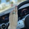 Painted Stone Ring “Lotus” - Image 8