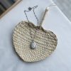 Hand Painted Pebble Necklace "Hand in Hand" - Image 7