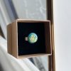 Painted Stone Ring “Lotus” - Image 11