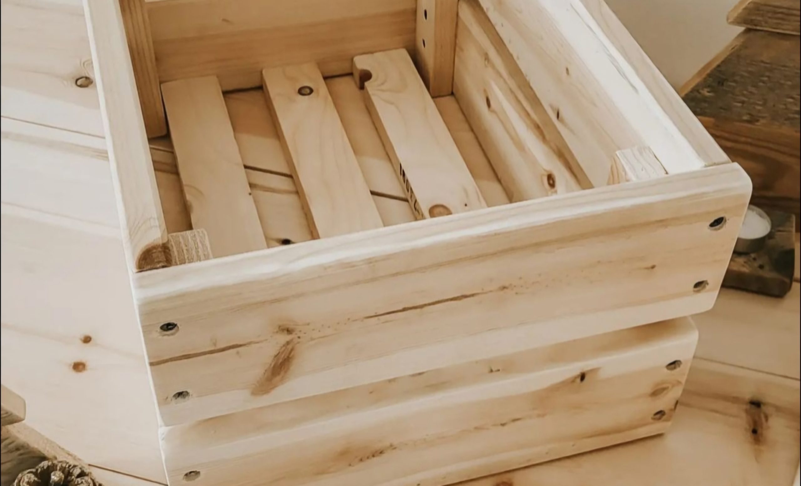 Wooden Crate or Christmas Eve Box - Image 4