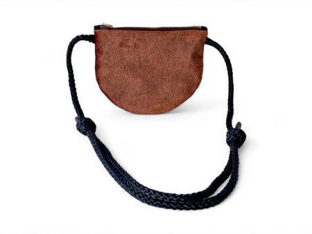 Messenger bag - Brown Marble Half-moon