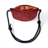 Messenger bag - Red With Gold Dots Half-moon - Image 2