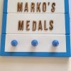 Personalised Wooden Medal Hanger for Kids - Image 2