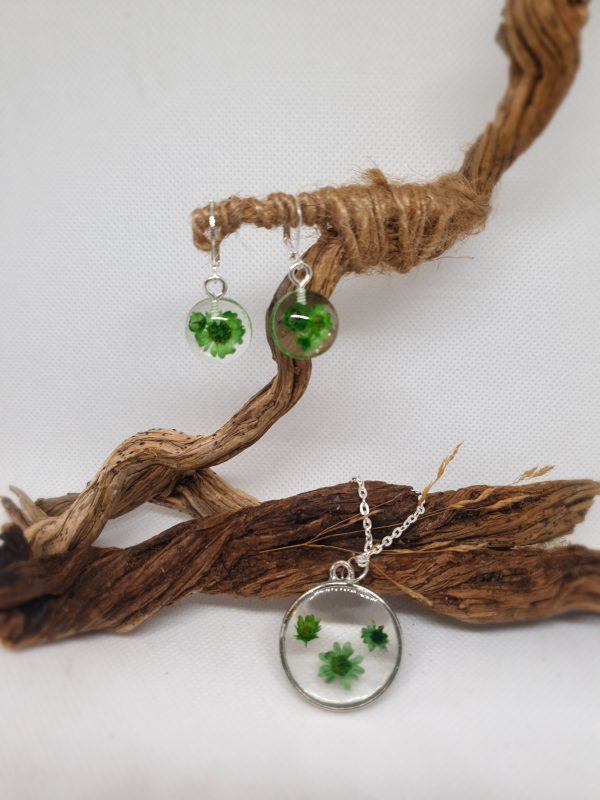 Green Flower Set