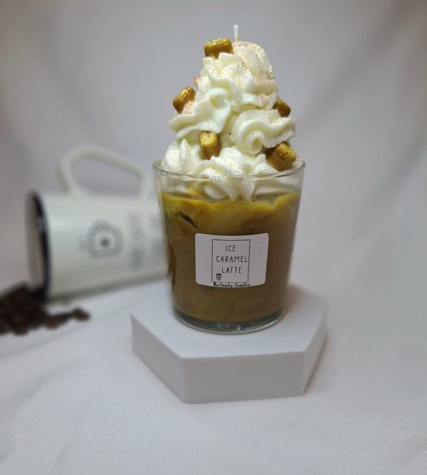 Ice caramel latte