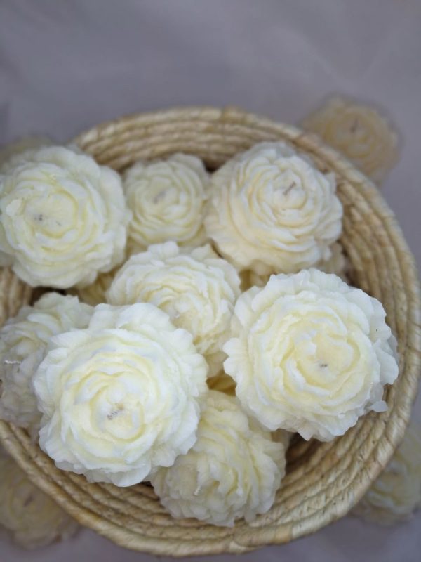 Peony candle