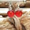 Round Purple Earrings - Image 10