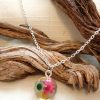 Clear Ball with Colour Flowers 1