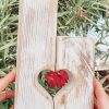 Tall Heart Detailed Candle or Plant Stands