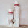 Tall Heart Detailed Candle or Plant Stands - Image 4