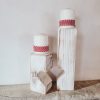 Tall Heart Detailed Candle or Plant Stands - Image 9