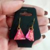 Round Purple Earrings - Image 5