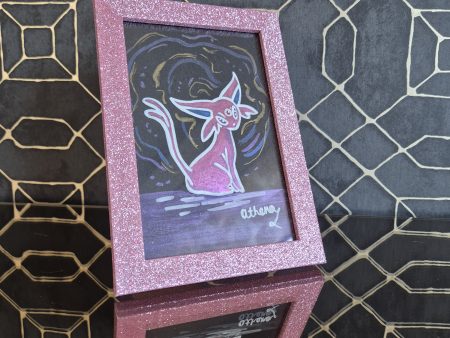 Espeon Original, One-of-a-kind Artwork