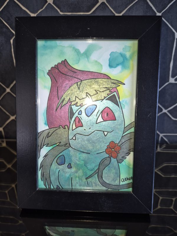 Ivysaur Original, One-of-a-kind Artwork