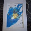 Squirtle with Glasses Original, One-of-a-kind Artwork - Image 2