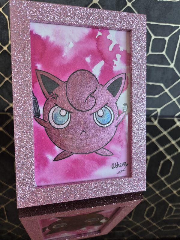 Jigglypuff Original, One-of-a-kind Artwork