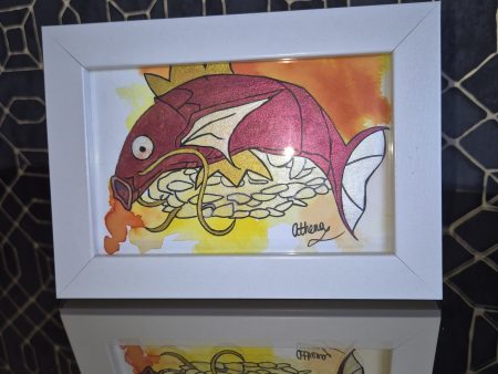 Magikarp Sushi Original, One-of-a-kind Artwork