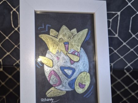 Togepi Original, One-of-a-kind Artwork