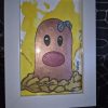 Diglett Original, One-of-a-kind Artwork