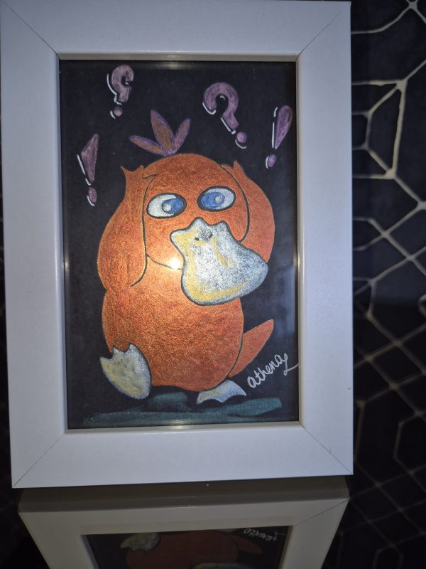 Psyduck Original, One-of-a-kind Artwork