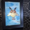 Hoot-Hoot Original, One-of-a-kind Artwork