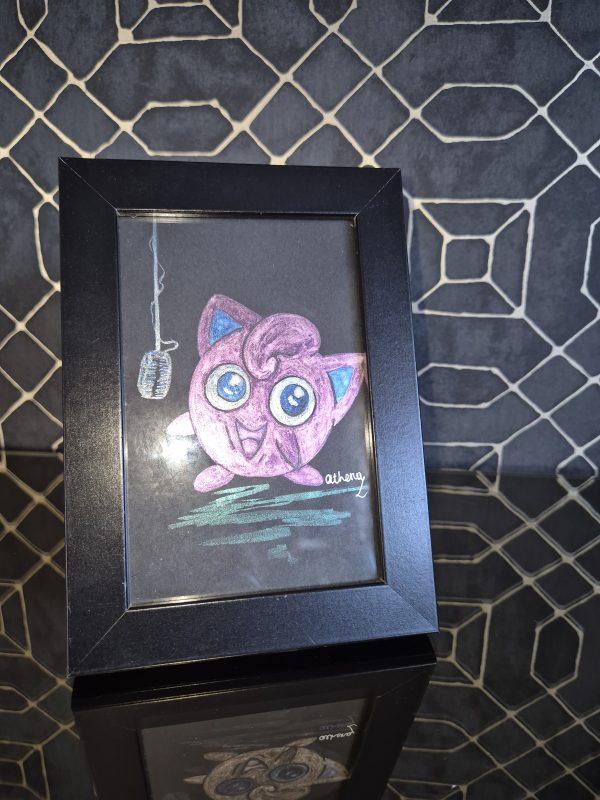 Jigglypuff Singing Original, One-of-a-kind Artwork - Image 2
