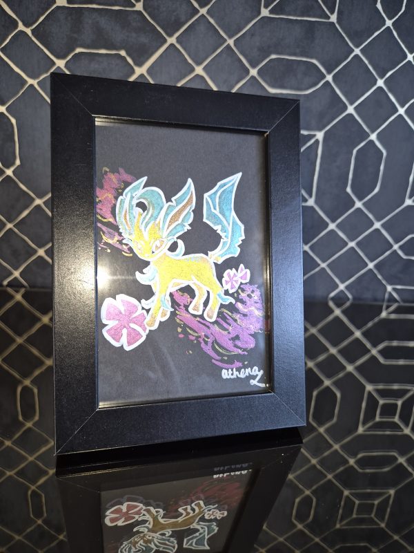 Leafeon Original, One-of-a-kind Artwork