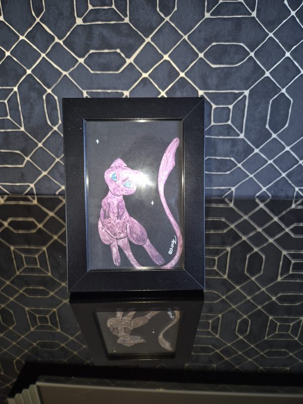 Dark Mew Shiny Pokemon Artwork