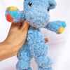 Snuggly Crocheted Mini Hippo Lovey - Image 4