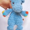 Snuggly Crocheted Mini Hippo Lovey - Image 3