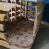 Two-tier rustic style, recycled wood cat bed - Image 6
