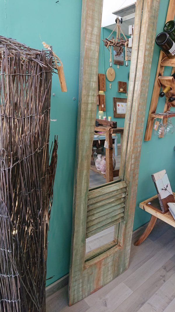 Stunning and unique solid Fir wood, rustic mirror - Image 9