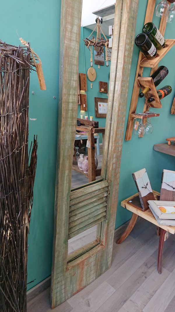 Stunning and unique solid Fir wood, rustic mirror - Image 11