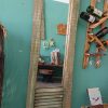 Stunning and unique solid Fir wood, rustic mirror - Image 6
