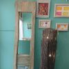 Stunning and unique solid Fir wood, rustic mirror - Image 2