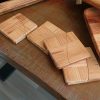 Set of 4 Handmade high-quality wood coasters - Image 6