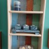 Handmade wall shelf unit
