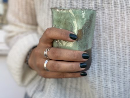 Crumpled glass