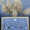 Hand Painted Pebble Necklace "Yin and Yang" - Image 10