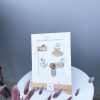 Framed Pebble Art “The World Of Flowers” - Image 11