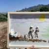 Framed Pebble Art ''Nature explorations'' - Image 14