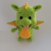 Charming crocheted handmade toy Baby Dragon - Image 2